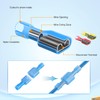 Nilight 400 Pcs Spade Terminals Nylon Quick Disconnect Male and