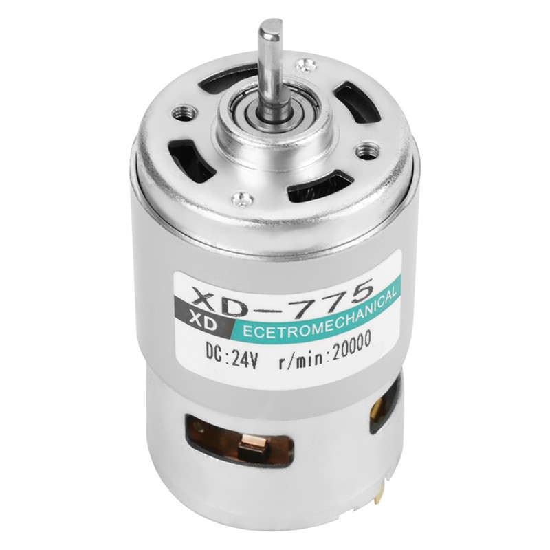 XD-775 24V High Speed Low Noise Double Ball Bearing Brush