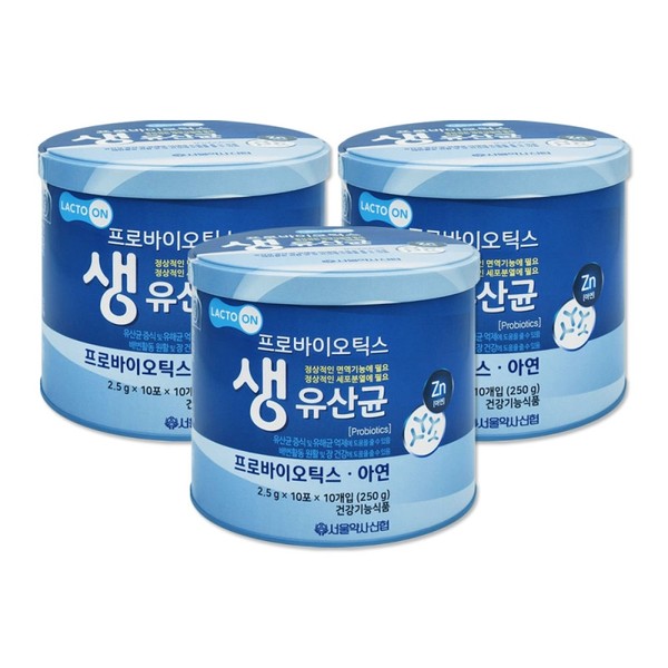 Seoul Pharmacist Credit Union Lacton Probiotics 2.5g 100 Packets 3/mj