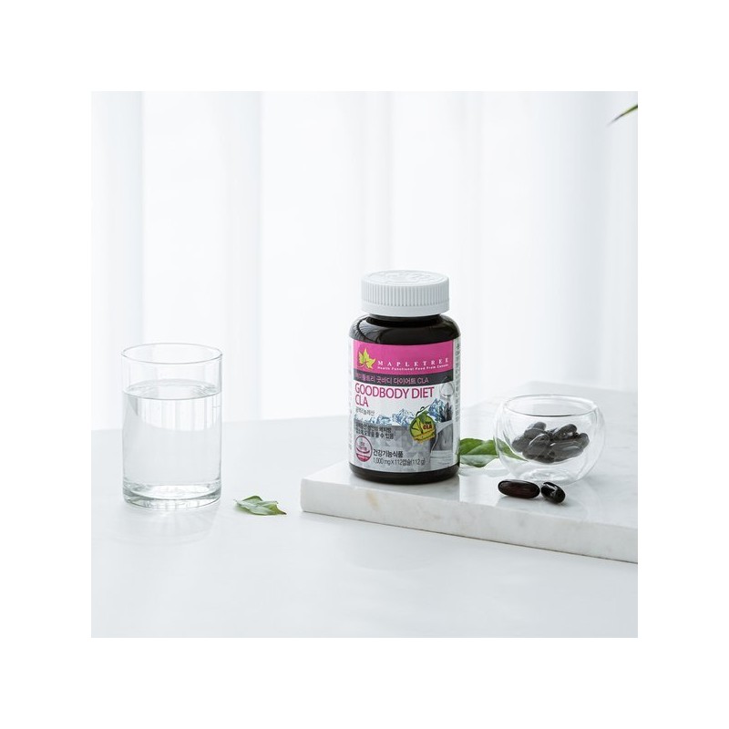 MapleTree 메이플트리 굿바디 다이어트 CLA (112캡슐 8주분) Mapletree Good Body