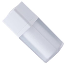 LJJCSFF Square Essence Dispensers Frosted Airless Pump Bottles Plastic Refillable Empty Pump Bottles For Foundation Cream Lotion Pump Bottles 15ml