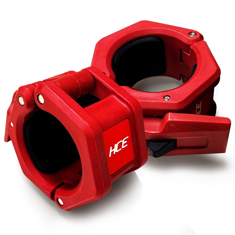 Olympic Barbell Clamps Collars, Heavy Duty Exercise Collars, Quick Release