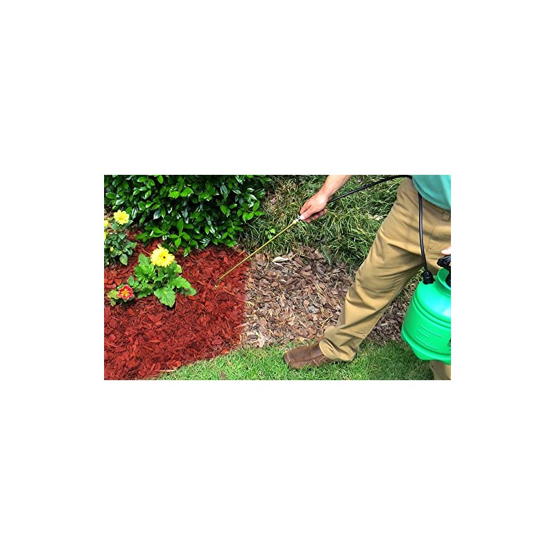 EnviroColor Red Mulch Dye | 32 oz Treats 2400 Ft²,