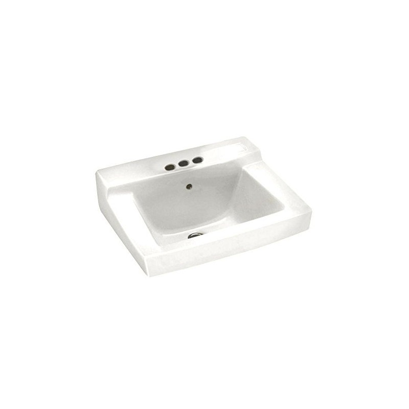 American Standard 0321.026.020 Declyn 4-Inch Centerset Wall Mount Sink, White