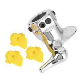 Cabezal de montaje del cambiador de neumáticos, accesorio de 30 mm para el montaje de cambiador de neumáticos de acero de la motocicleta Accesorio de cabeza de pato desmontable con 3 almohadillas de g