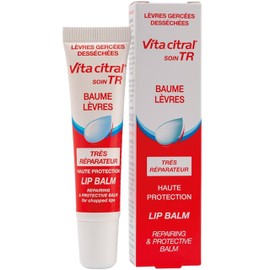 Vita Citral | Sehr reparierender Lippenbalsam | spendet Feuchtigkeit und pflegt beschädigte Lippen | verringert das Spannungsgefühl | die Lippen werden geschützt | nicht klebende Formel | 2 x 15 ml