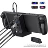 JSAUX Docking Station Compatible with ROG Ally X/ROG Ally/Steam Deck/Legion