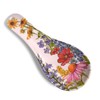 Bamboo Table Wildflowers Spoon Rest, Made of Eco-Friendly Bamboo Composite
