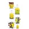 Cazqgoy Luggage Covers for Suitcases, Elastic Washable Stretch Suitcase Protector,