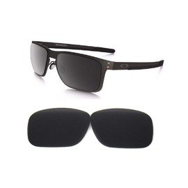 Galaxy Replacement lenses For Oakley Metal Holbrook OO4123 Only (Not Regular Holbrook) Polarized Black 100% UVAB