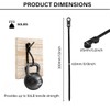 Heavy Duty Black Zip Ties with Screw Hole 12 inch