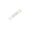 Colortrak Hair Sectioning Stix, 4 Sticks, White, Creates Even and