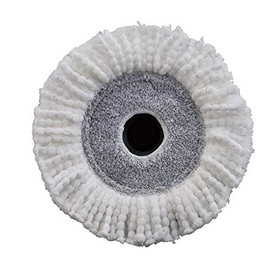Azuma Industries TSM-SQA58 Tornado Round Spare TSM545 Tornado Round Spare Mop Only, Wipe Width 10.2 inches (26 cm)