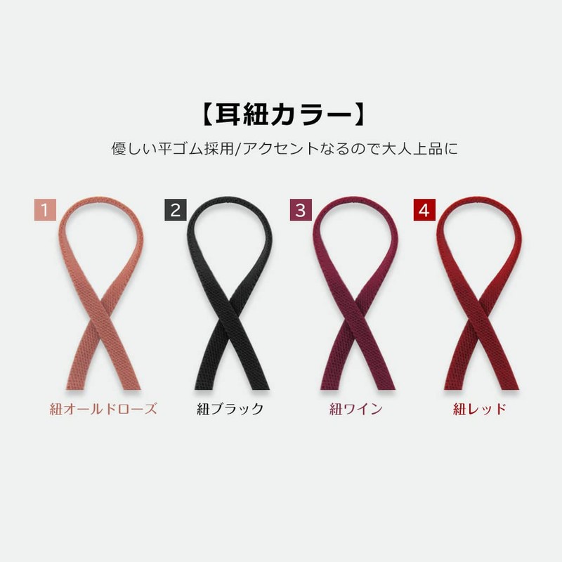 [millarouge] バイカラーマスク マスク 不織布 立体 立体マスク バイカラーマスク 血色マスク 不織布マスク カラー