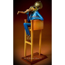 Heronymus Bosch 'Devil on Night Pot' Museum Sculpture - from 'Garden of Lusts'