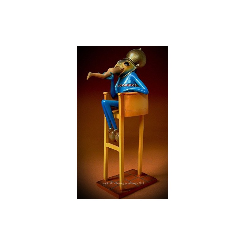 Heronymus Bosch 'Devil on Night Pot' Museum Sculpture - from