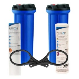 2 Portafiltros Pkpfa10x.75p , Sedimento Y Carbon Activado                                                                                             