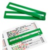 QANIUOS Mahjong Line Finder, 2 Pack Mahjong Rules Reader, Acrylic