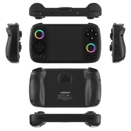 Rgcube Black Games Handheld 3.95 Inch Multi-Touch Screen Android 13 System Video Game Console Unisoc T820 Processor 5200mAh Battery NO Game Card
