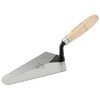 Madrid model forged trowel with beech wood handle 190 x