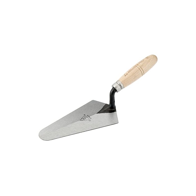 Madrid model forged trowel with beech wood handle 190 x