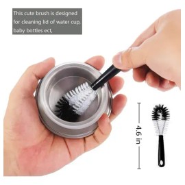 8piezas Cepillos De Limpieza Cepillos Para Botellas Bendable