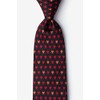 Biohazard Black Silk Tie