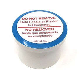 Caretaker 99 In-Floor Cleaning Head Replacement Collar 2" (Bright White)