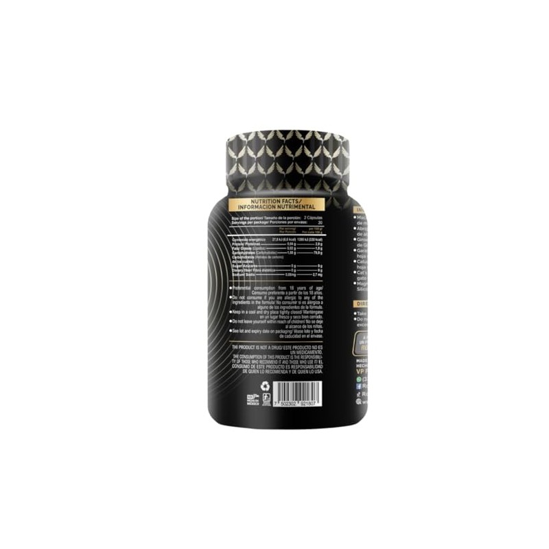 Rosh Men Salud Próstata Ingredientes Naturales Multivitaminico Hombre Cuidado Prostata
