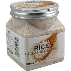 Exfoliante Facial Y Corporal De Arroz, Hidrata Aclara Manchas 4 pz