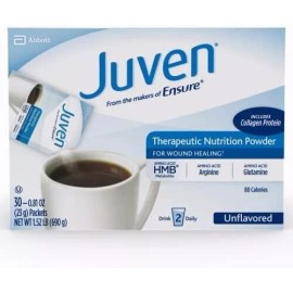Juven Powder Nutritional Supplement, Unflavored, Sold as 1 sachet or Box of 30 - Box of 30