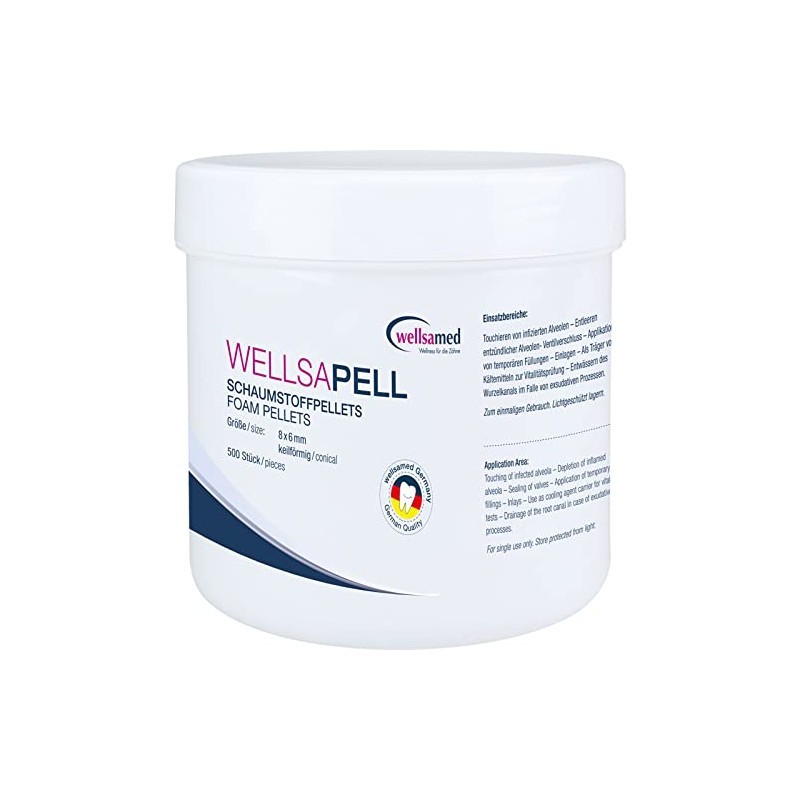 wellsamed wellsapell 500 x 8mm x 6mm Wedge Foam Pellets