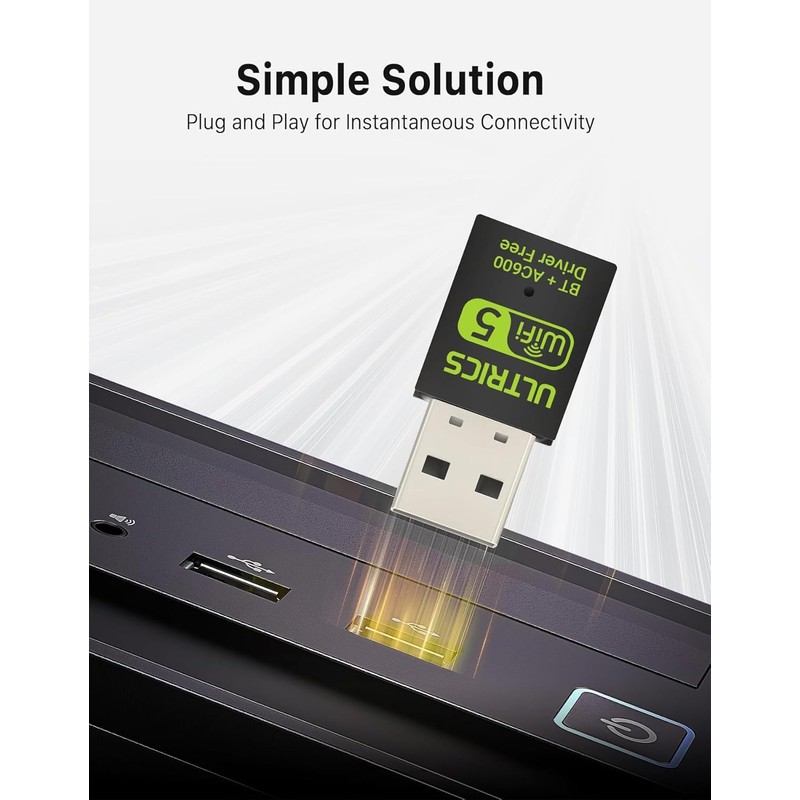 USB WiFi Dongle for PC, Bluetooth USB Adapter for PC,