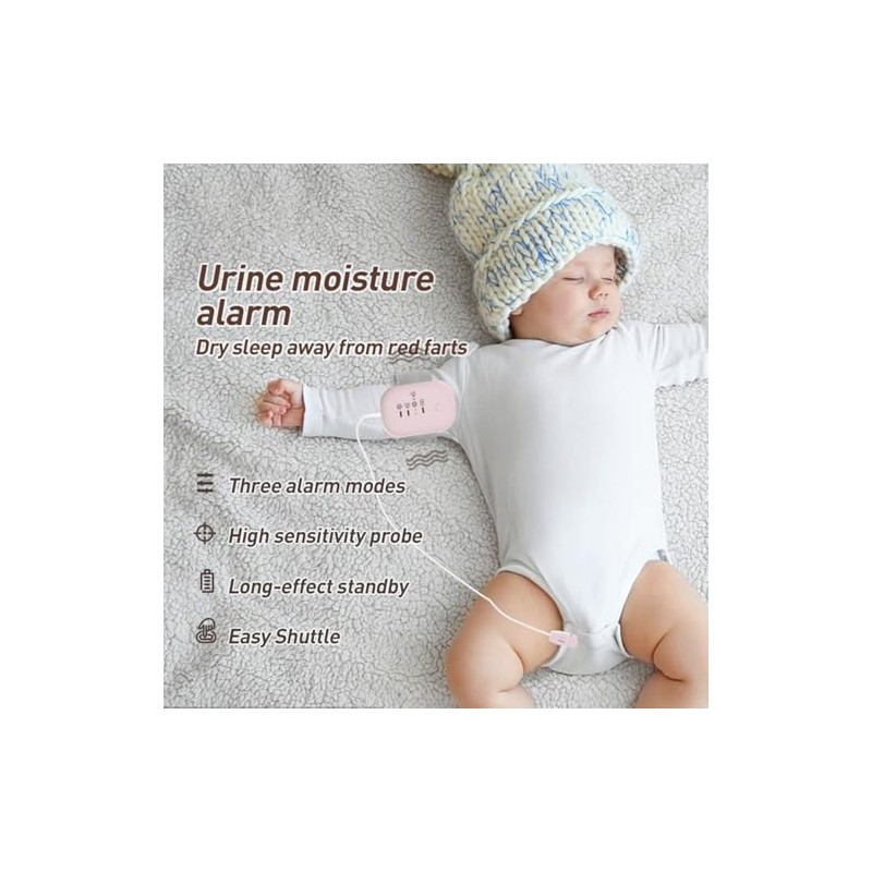 Bedwetting Alarm for Boys Girls, Night Time Potty Training Alarm