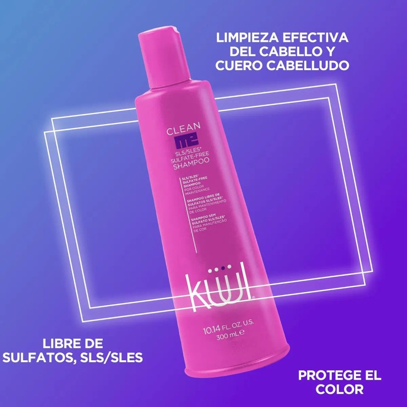 Kl Clean Me Shampoo Sulfate Free Mantiene El Color 300