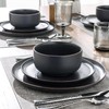 LERATIO Stoneware Dinnerware Sets for 6,Handcarft Ceramic Plates and Bowls