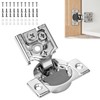 10Pack (5 Pairs) 1/2 inch Overlay Soft Close Door Hinges,TopDirect
