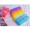 Inlefen 7 Day Pill Organiser 3 Times a Day Pill