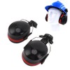 Hard Hat Earmuffs Noise Blocking Hearing Protection Adjustable Helmet Ear