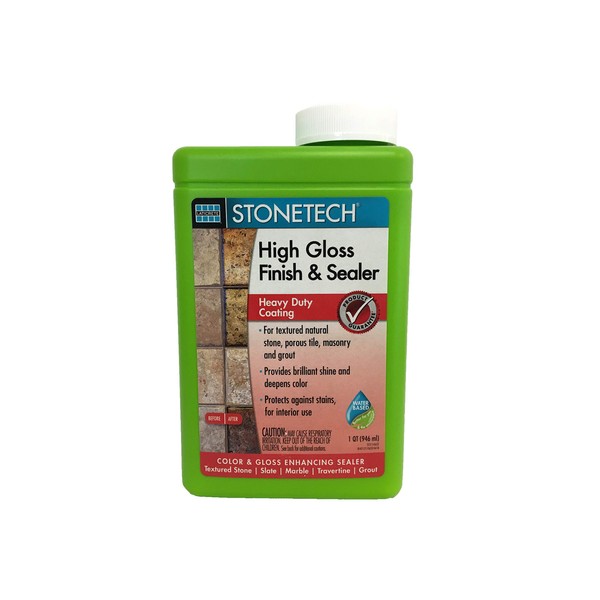 STONETECH High Gloss Finish & Sealer, 1 Quart/32OZ (946ML) Bottle