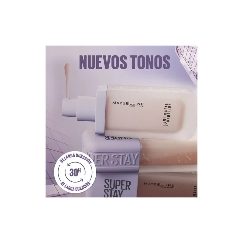 Base De Maquillaje Superstay Lumi Matte Maybelline New York