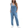 GREAIDEA High Roller Denim Jumpsuits for Women Casual Sleeveless Loose