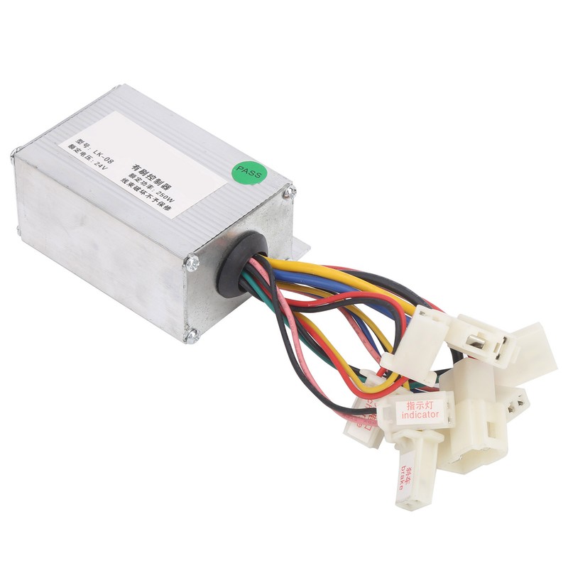 Electric Scooter Controller Set 24V 250W Brushed Controller and EBike