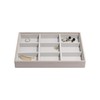 Stackers Taupe Classic Statement Jewellery Compartment