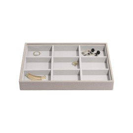 Stackers Taupe Classic Statement Jewellery Compartment