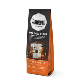 Bialetti Perfetto Moka Ground Coffee Caramel Flavour - 1 x 250g