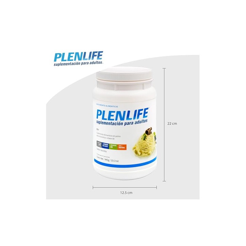 PLENLIFE - Suplemento Alimenticio en Polvo - Protena BR con