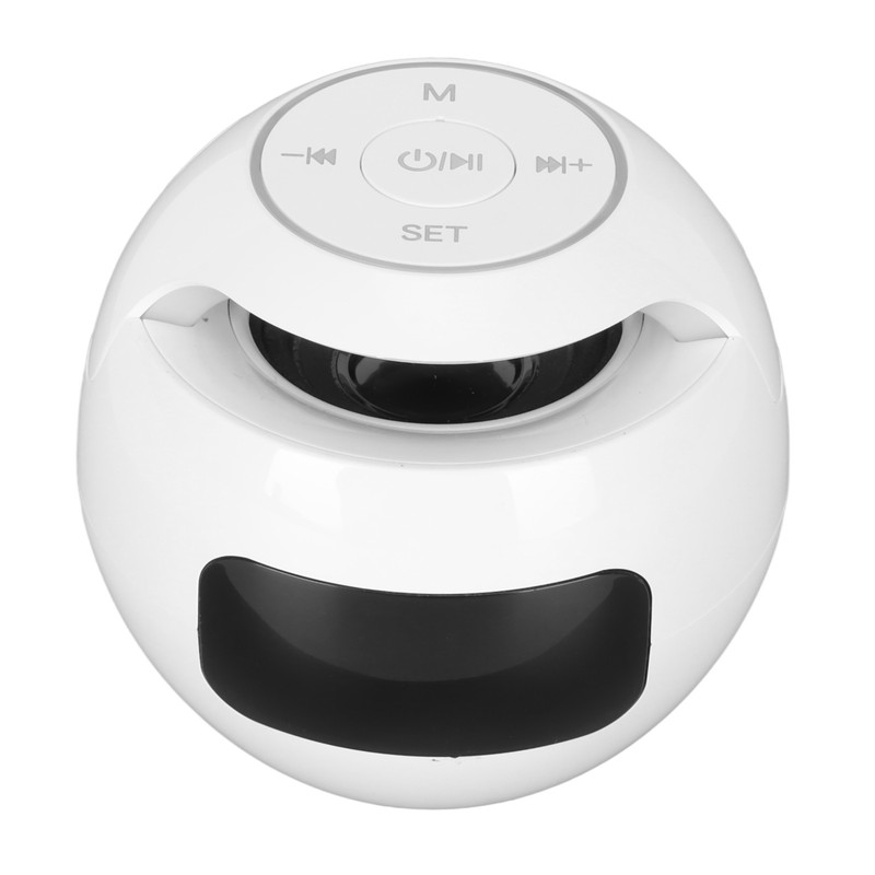Bluetooth Alarm Clock Speaker Bass Full FM Radio Multifunction Portable
