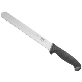 Schraf Serrated Slicing Knife with TPRgrip Handle (select size below) - 10" Serrated Slicing Knife
