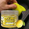Slime Buddies Car Cleaning Gel Putty - Lemon Scented Interior